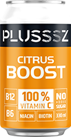Apă cu vitamine carbogazoasa CITRUS BOOST cu aromă de lamaie și adaos de vitamina C