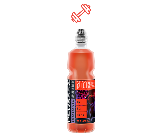 Plusssz bautură izotonică cu aromă de portocale roșii